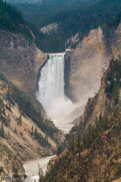 Wasserfall am Grand Canyon of Yellowstone