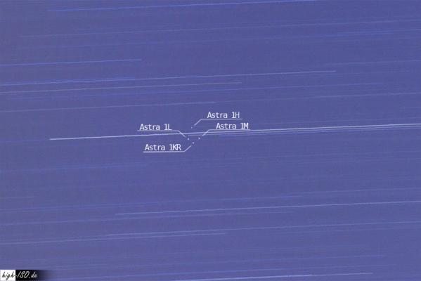 Astra 1 Fernsehsatelliten