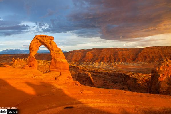 Delicate Arch Sunset