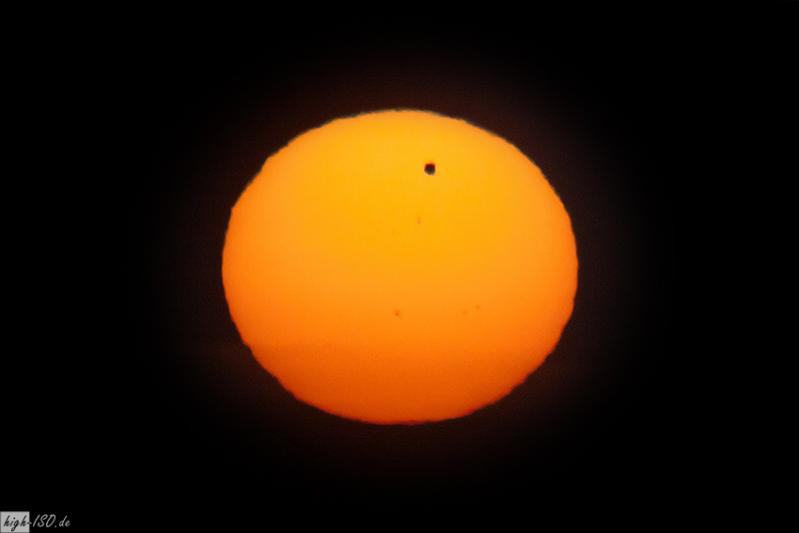 Venus vor der aufgehenden Sonne