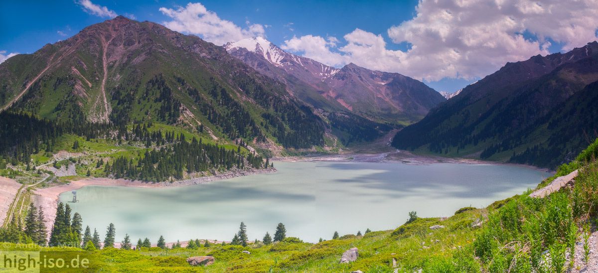 Big Almaty Lake - Panorama